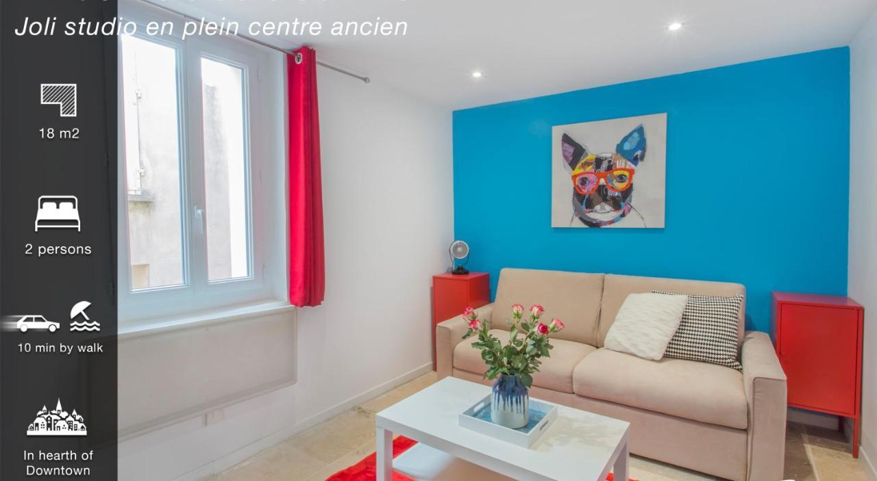 Ferienwohnung Le Saint Louis Blue Bulldog Hyères Exterior foto